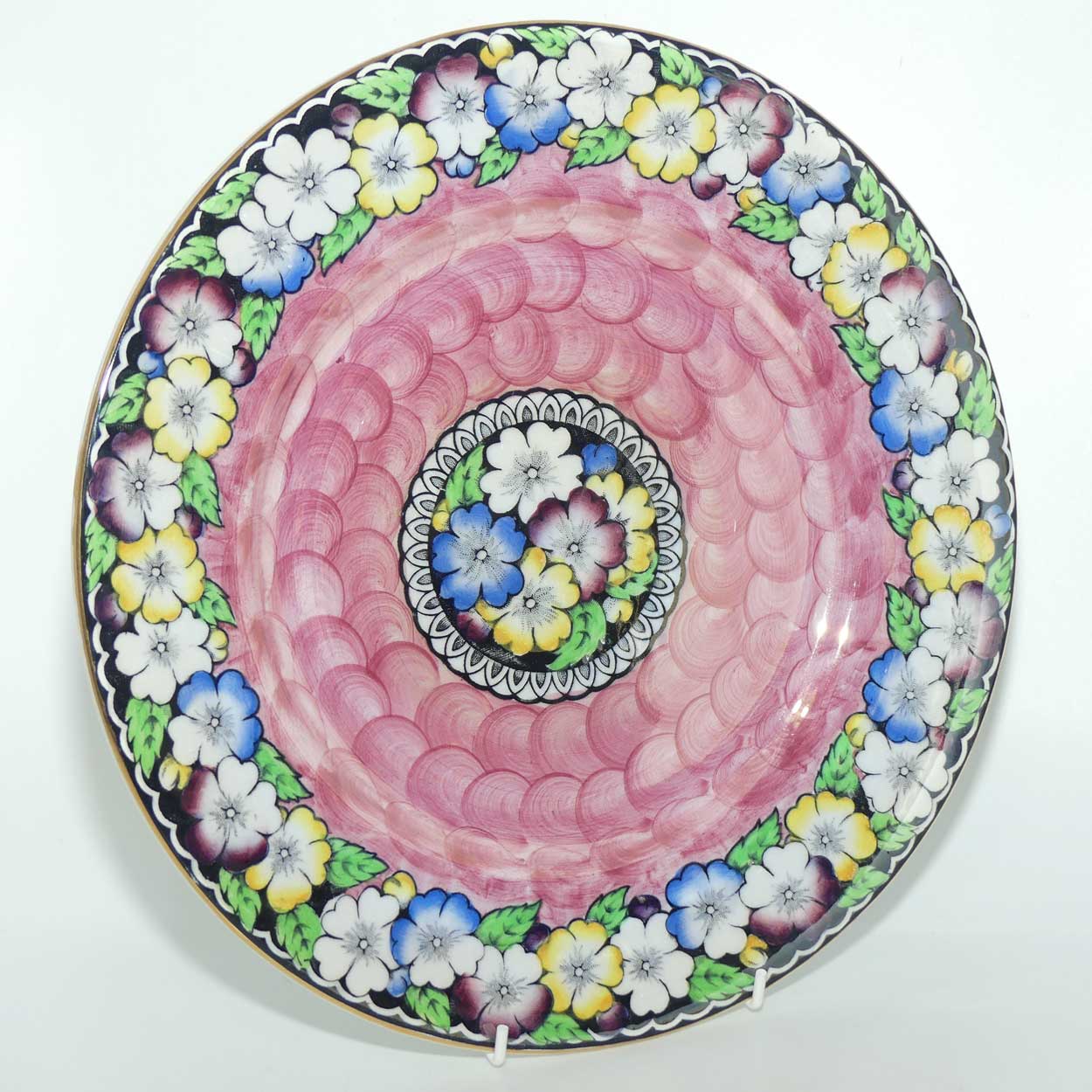 Maling plate Garland 6450 Pink and Green