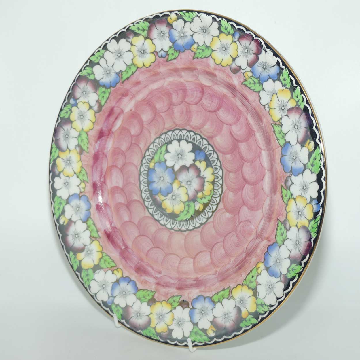 Maling plate Garland 6450 Pink and Green