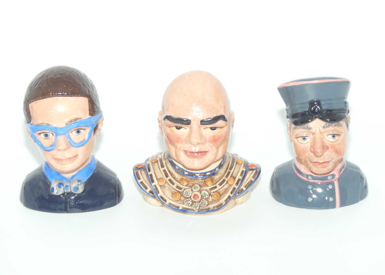 Beswick Thunderbirds set of 6 busts (Ltd Ed)
