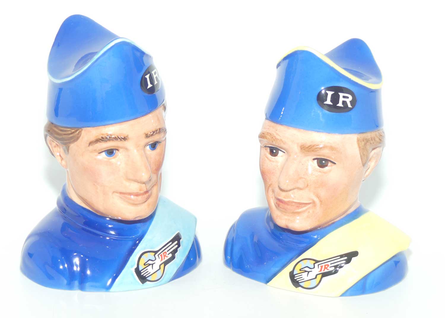 Beswick Thunderbirds set of 6 busts (Ltd Ed)