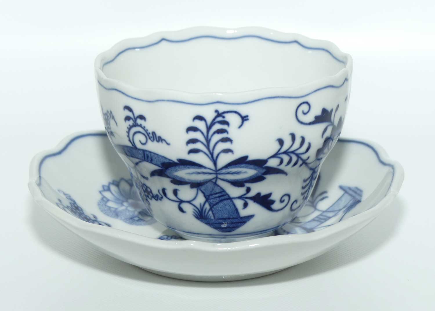 Meissen Blue Onion | Zwiebelmuster tea duo