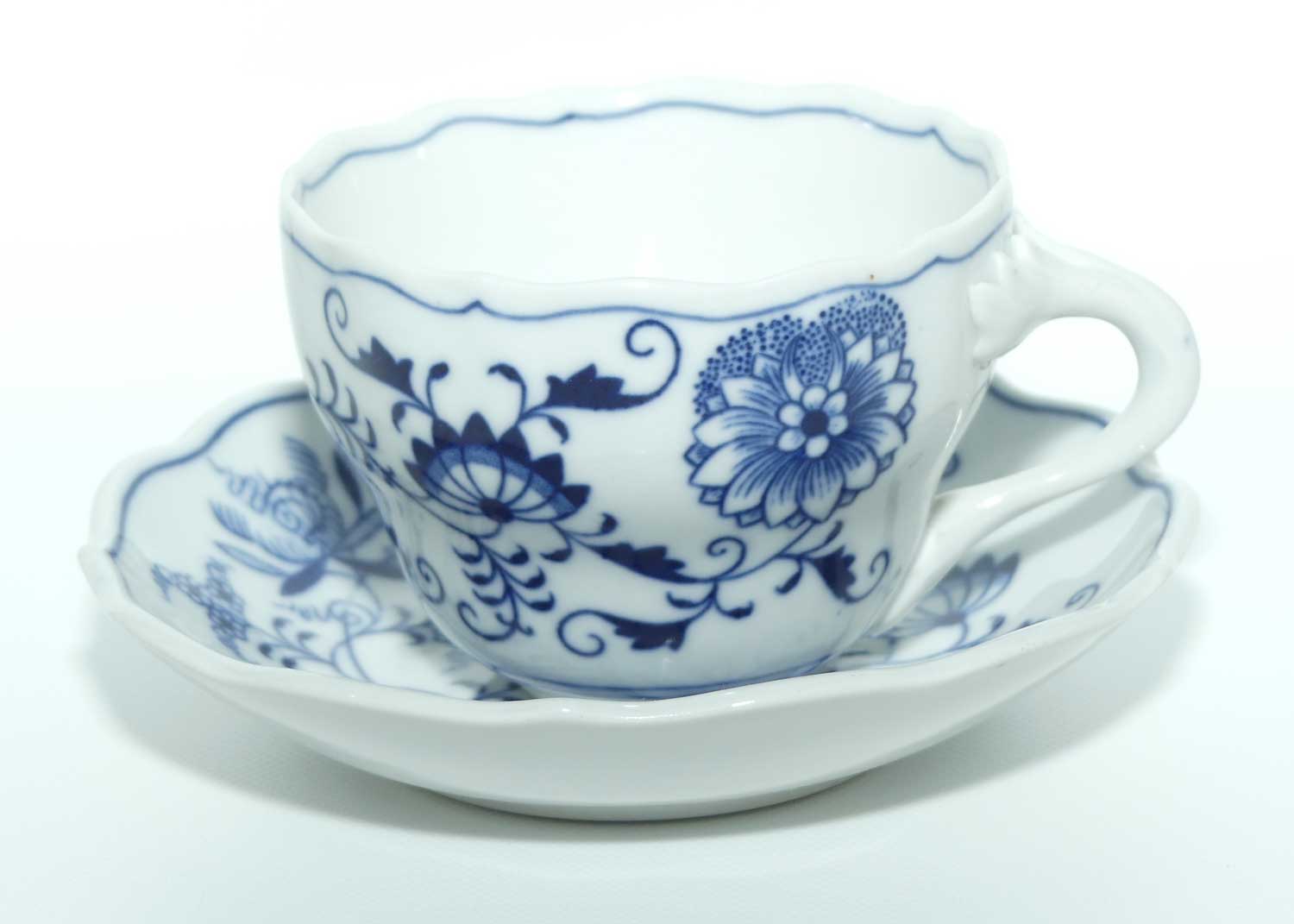 Meissen Blue Onion | Zwiebelmuster tea duo