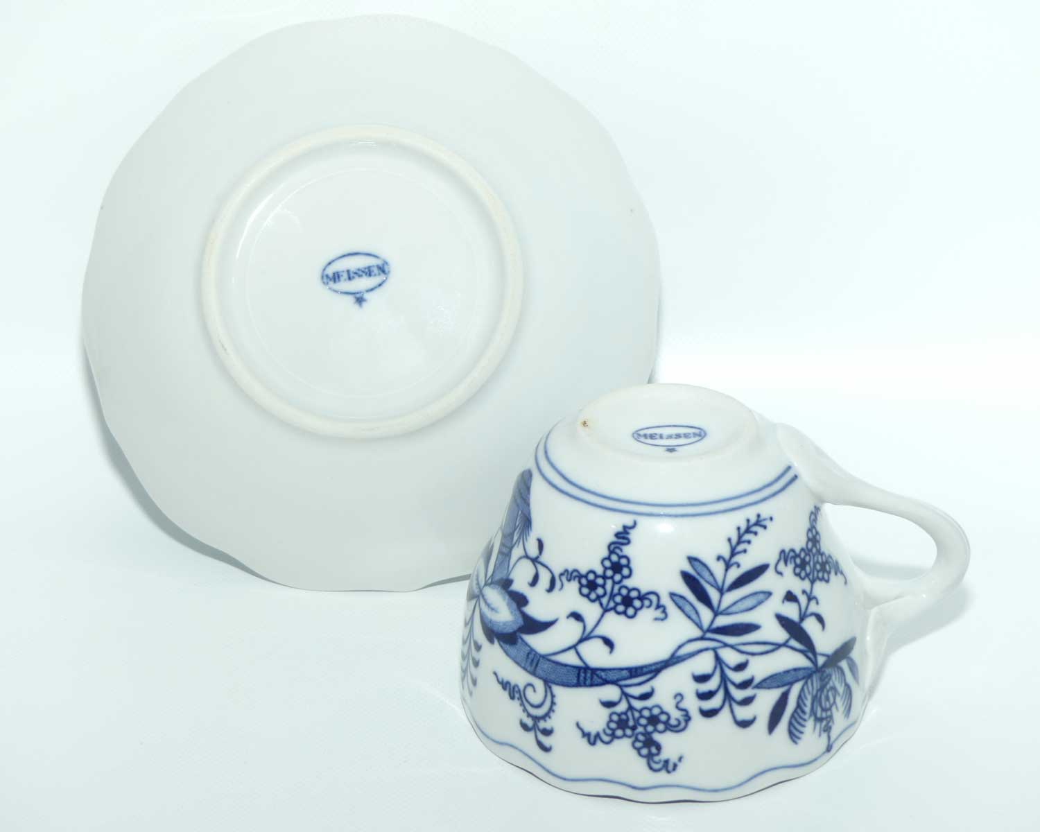 Meissen Blue Onion | Zwiebelmuster tea duo