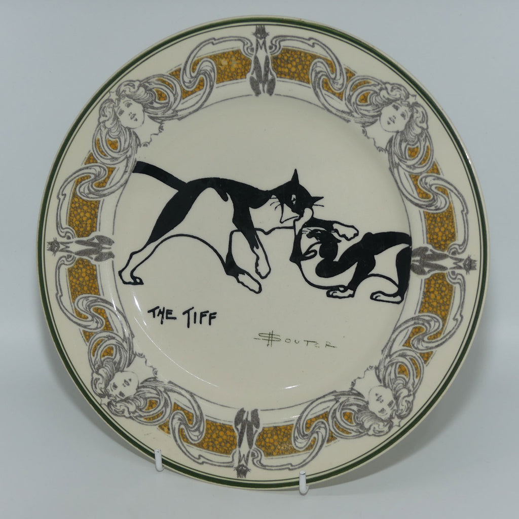 Royal Doulton Souter Cats plate D5692 | 24cm | The Tiff