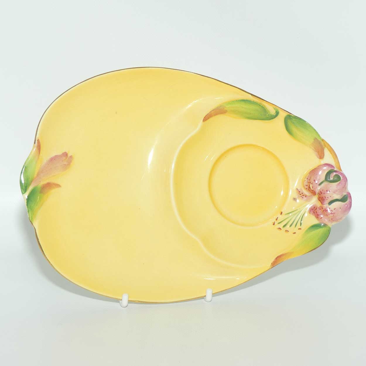 Royal Winton Tiger Lily Hostess Duo | Yellow body