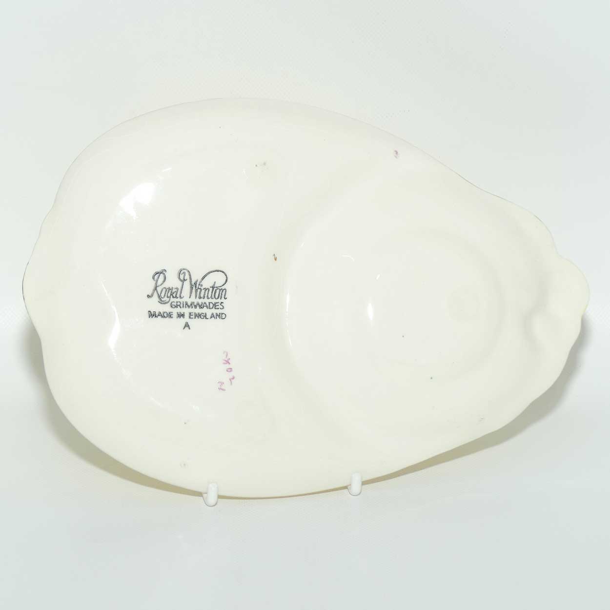 Royal Winton Tiger Lily Hostess Duo | Yellow body