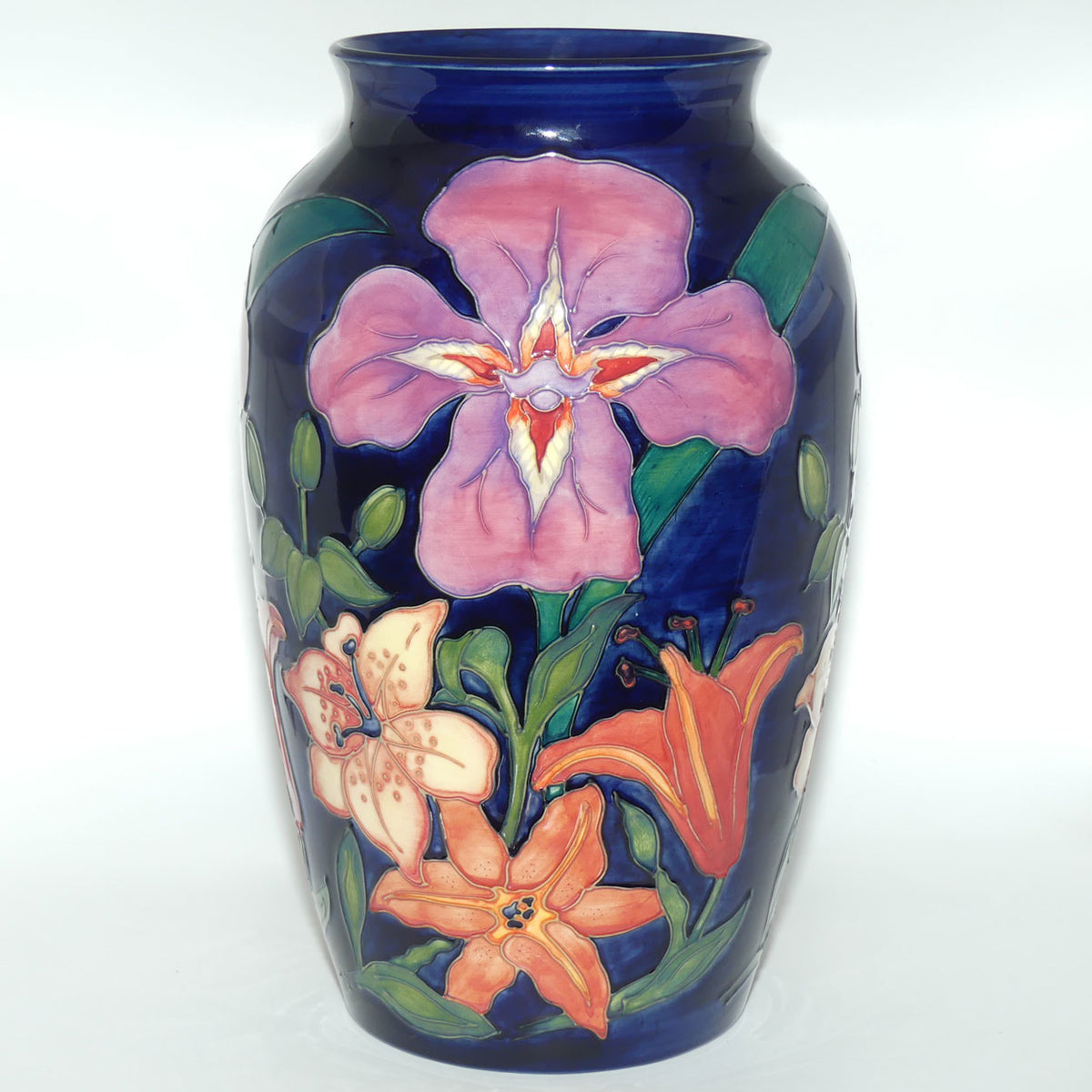 Moorcroft Tigris 18/16 vase | LE 10/150 + Cert