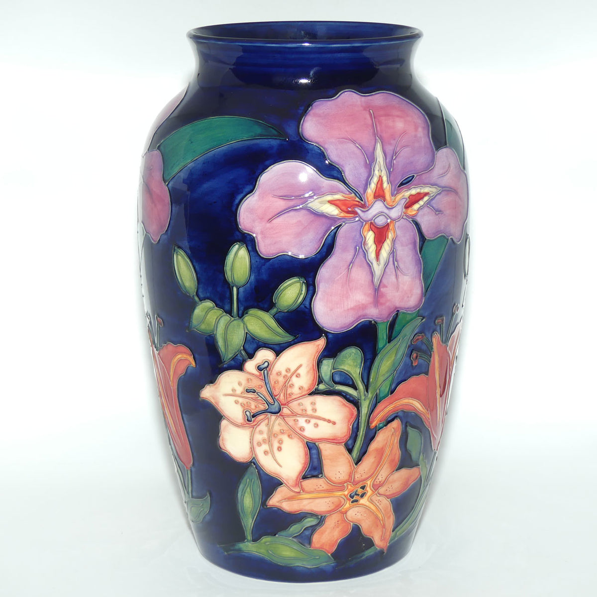 Moorcroft Tigris 18/16 vase | LE 10/150 + Cert