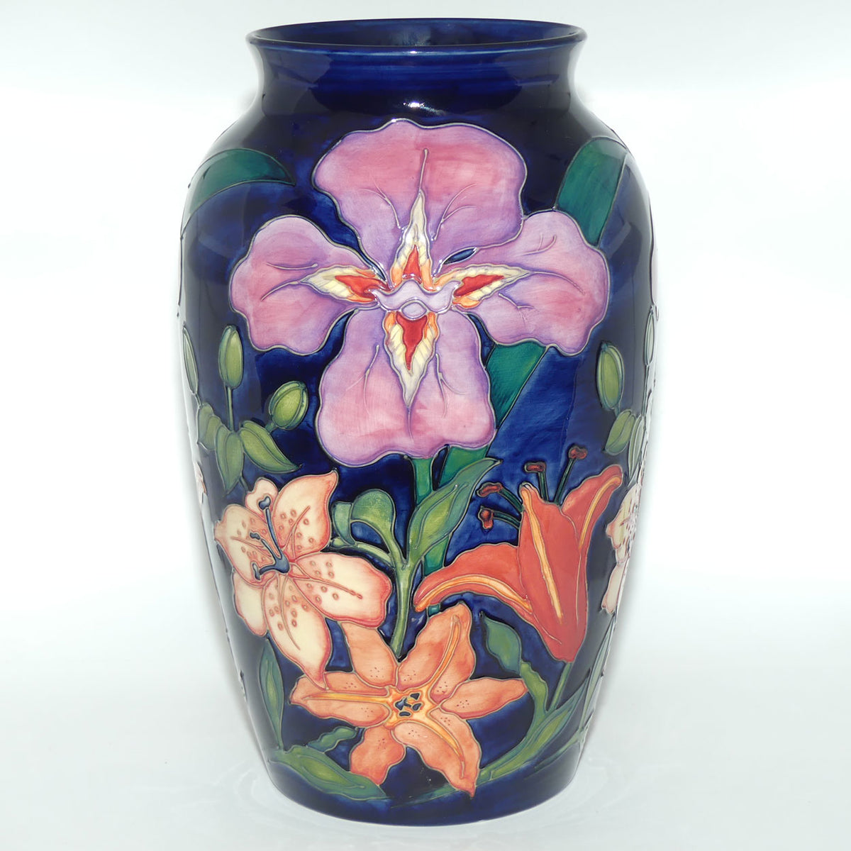 Moorcroft Tigris 18/16 vase | LE 10/150 + Cert