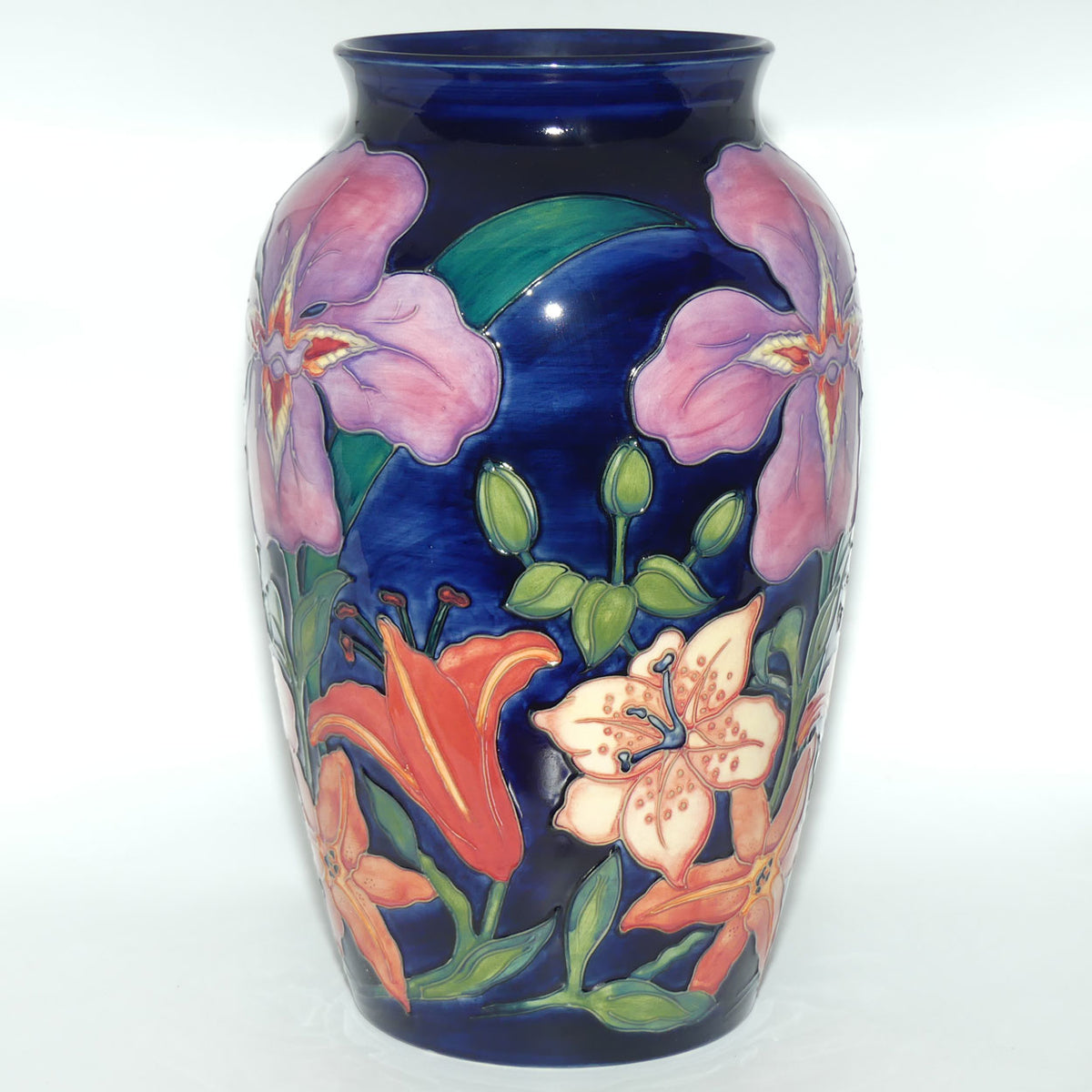 Moorcroft Tigris 18/16 vase | LE 10/150 + Cert