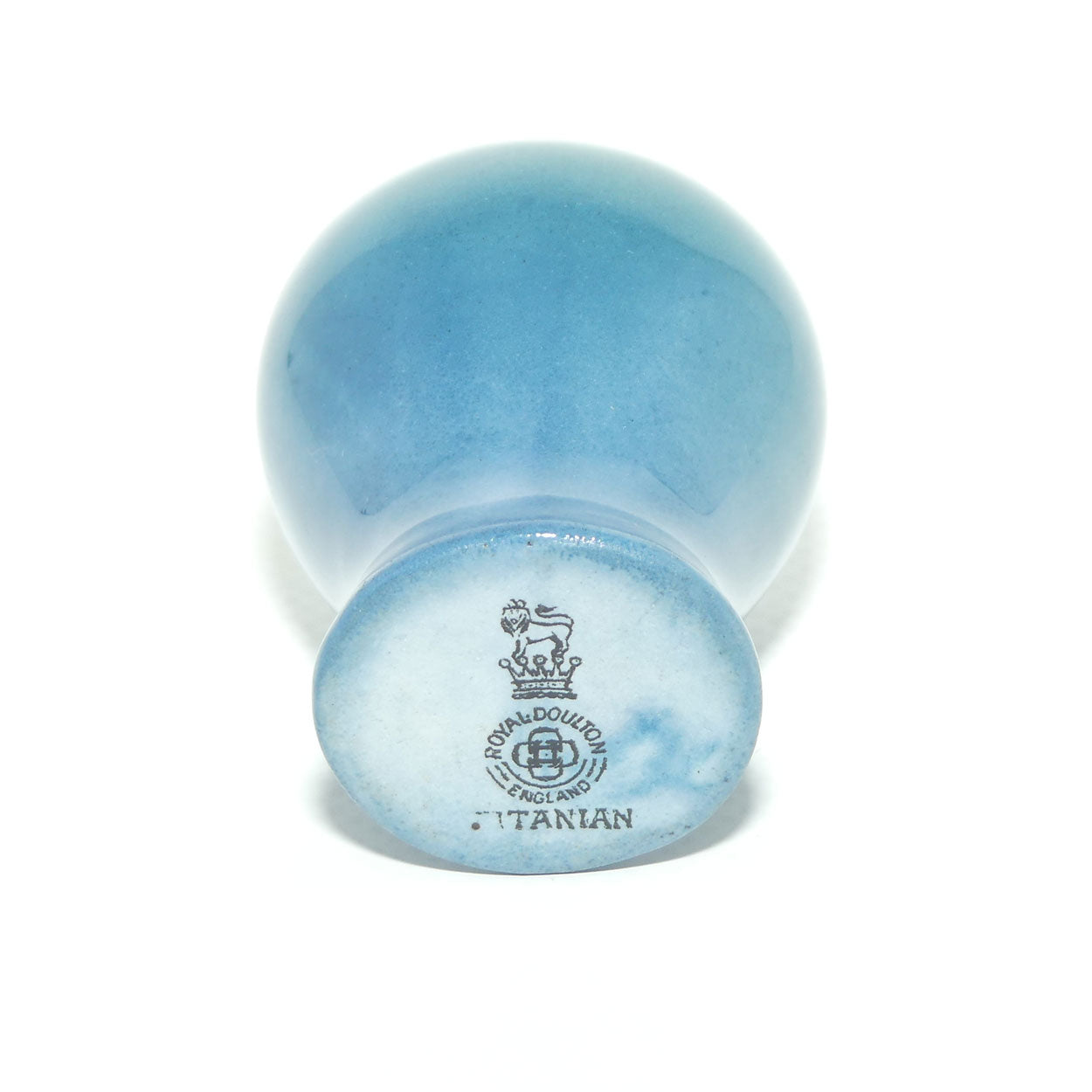 Royal Doulton Titanian glaze miniature vase