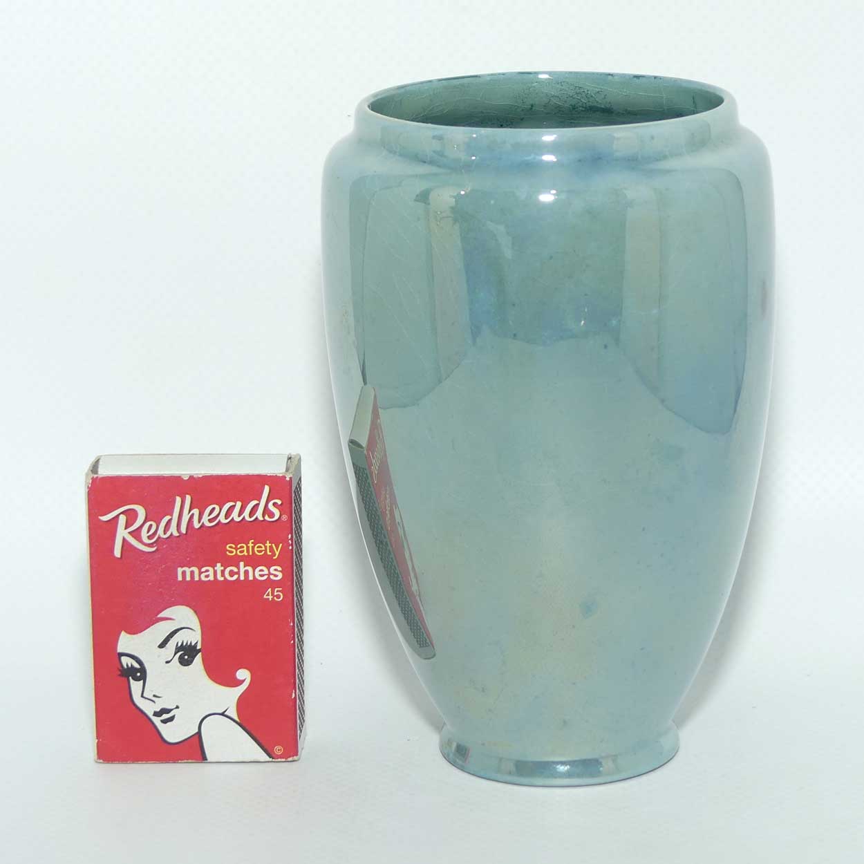 Royal Doulton Art Deco Titanian Lustre Glaze vase