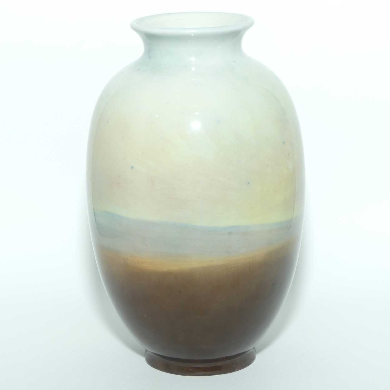 Royal Doulton Titanian Glaze hand painted Desert Scenes vase | H Allen  