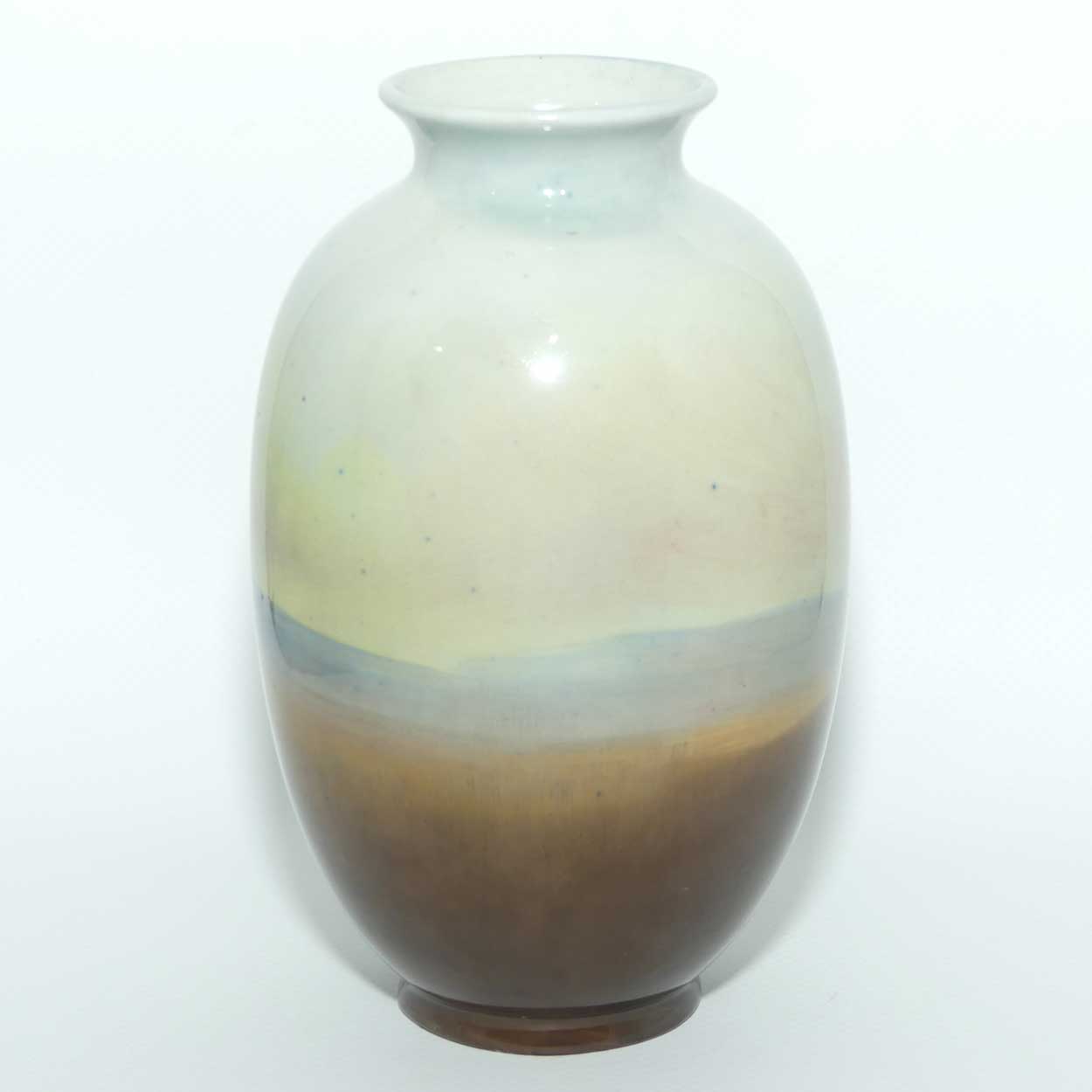 Royal Doulton Titanian Glaze hand painted Desert Scenes vase | H Allen  