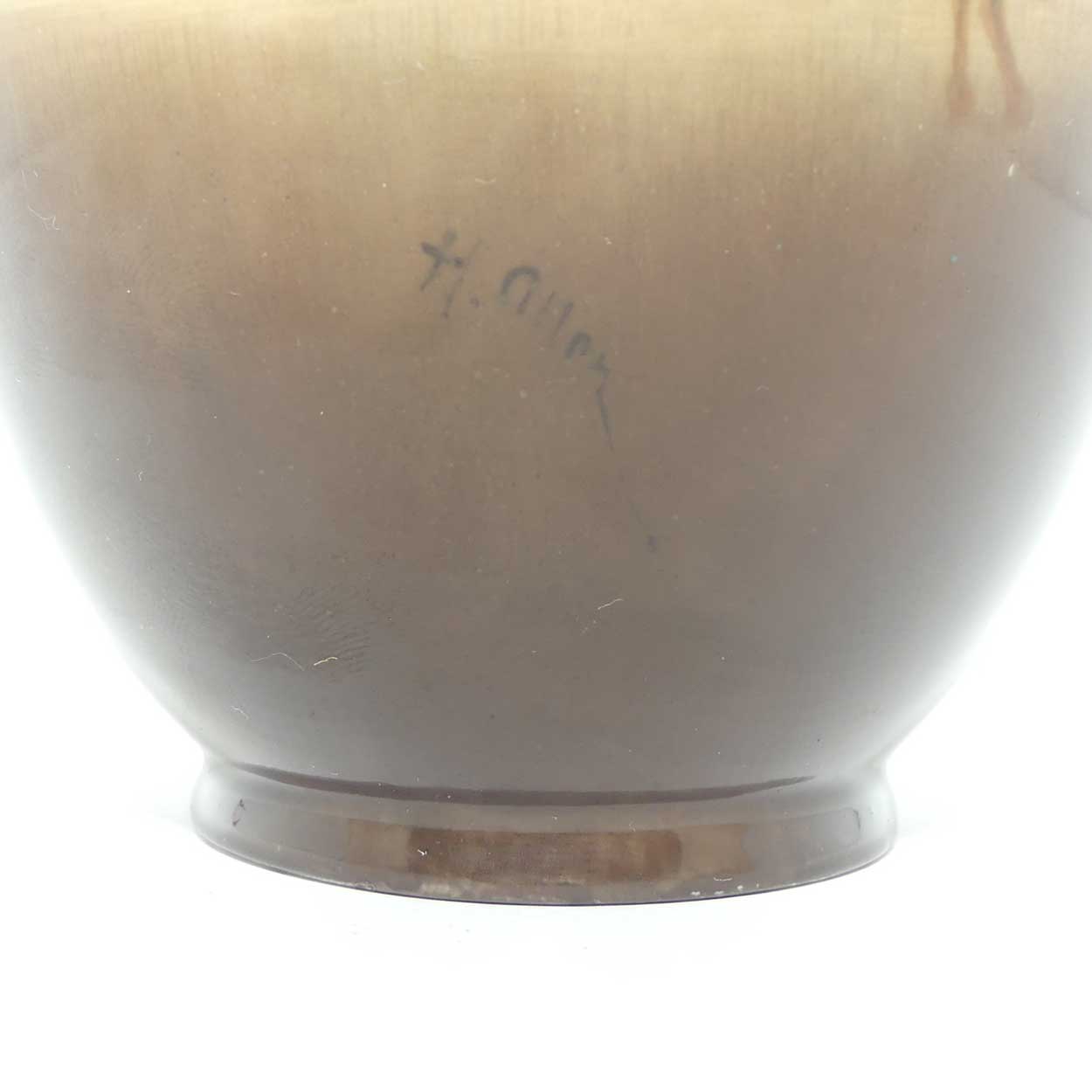 Royal Doulton Titanian Glaze hand painted Desert Scenes vase | H Allen  