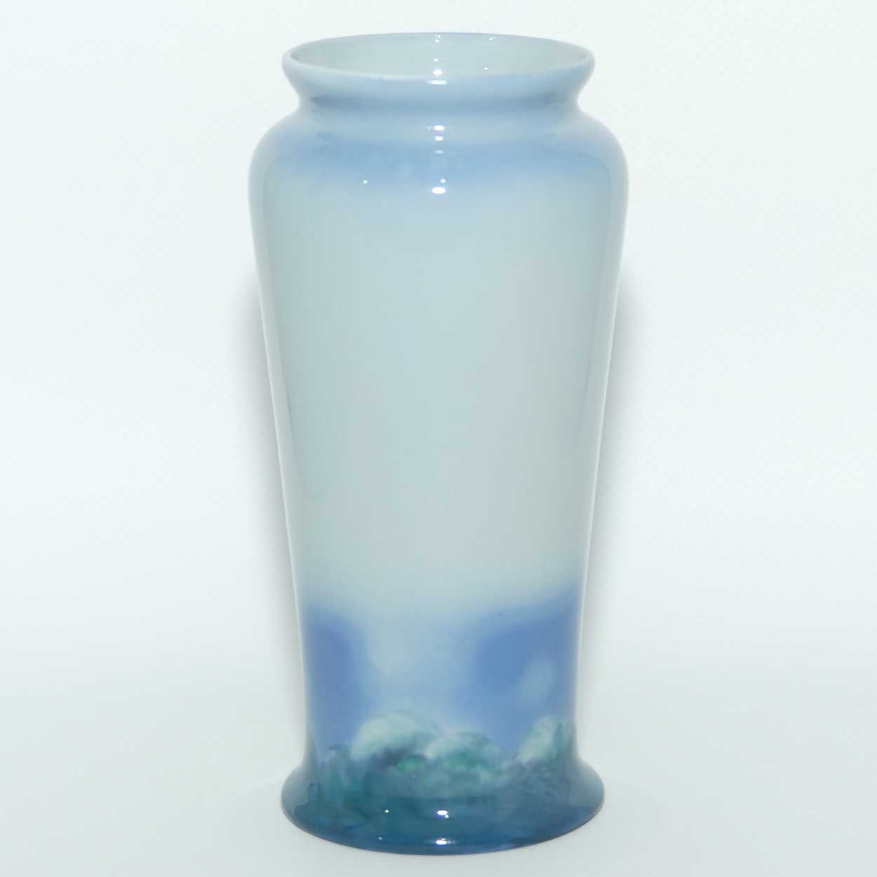 Royal Doulton Titanian glaze hand painted vase depicting Seagulls by Harry Allen