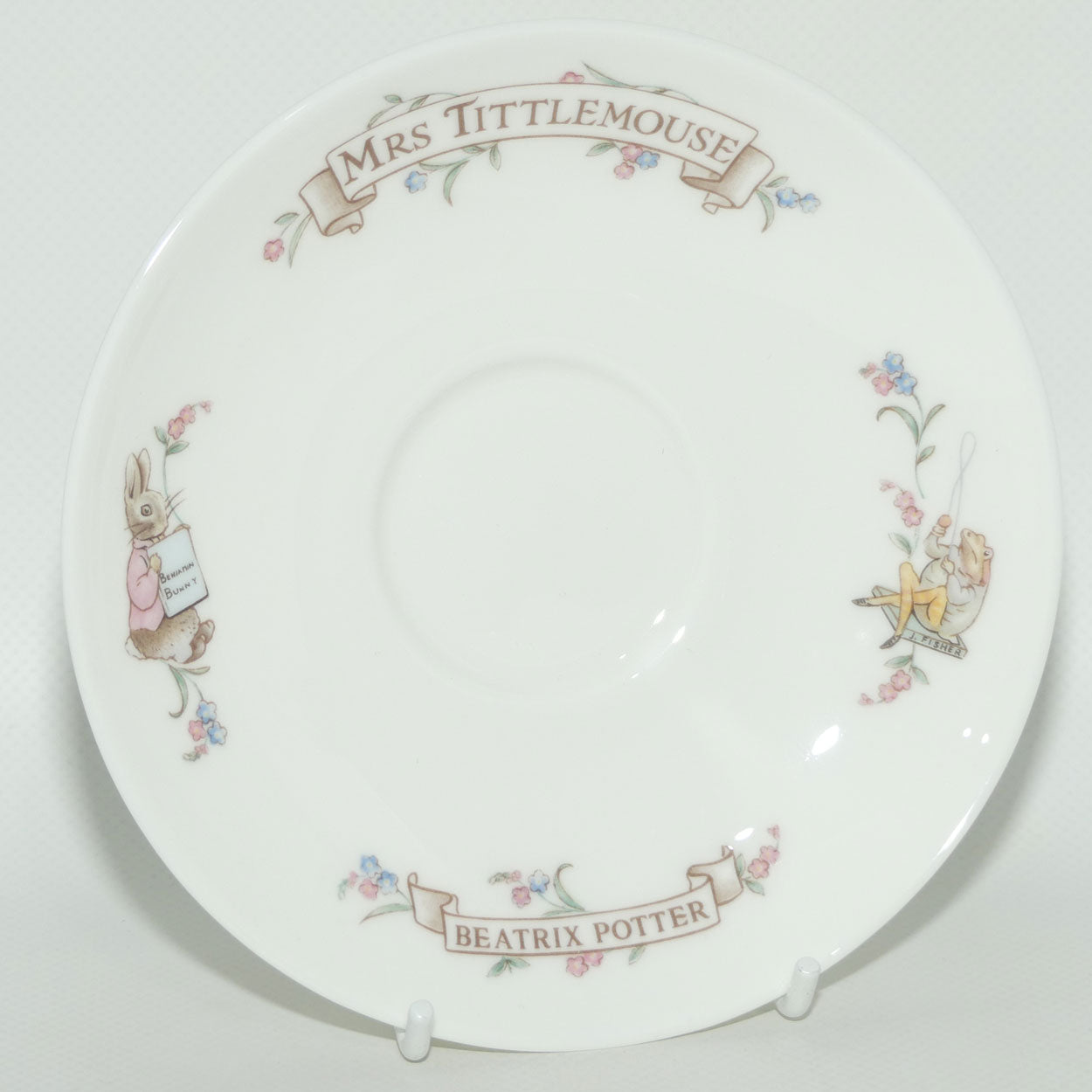 Royal Albert Beatrix Potter Giftware | Mrs Tittlemouse duo | boxed