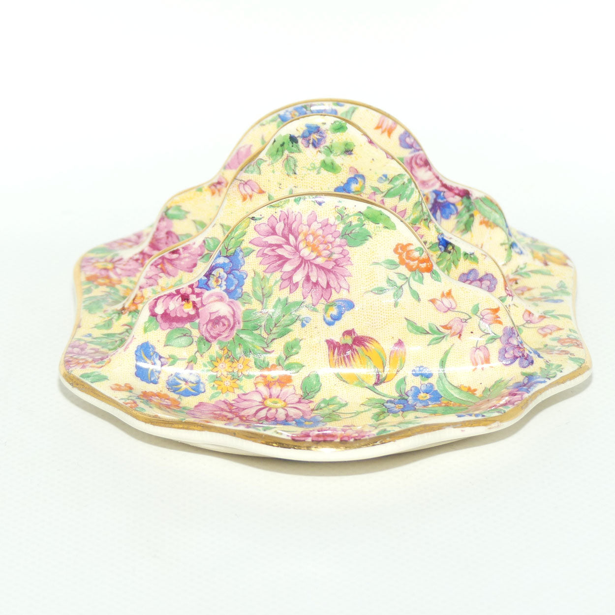 Royal Winton Kinver Chintz two slice toast rack | Wide shape
