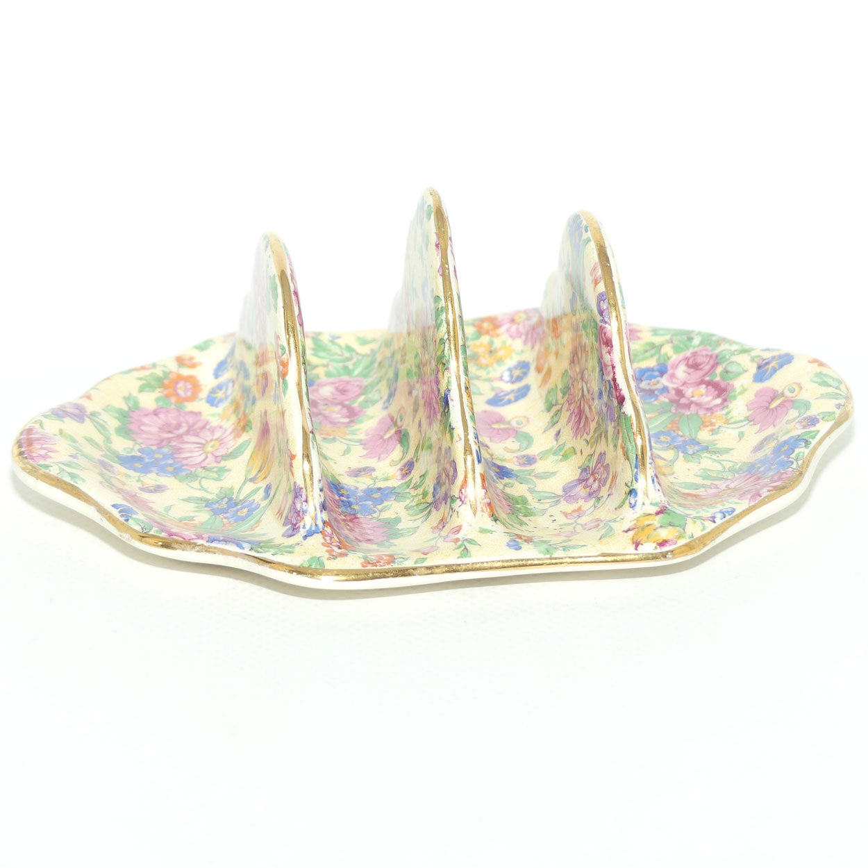 Royal Winton Kinver Chintz two slice toast rack | Wide shape