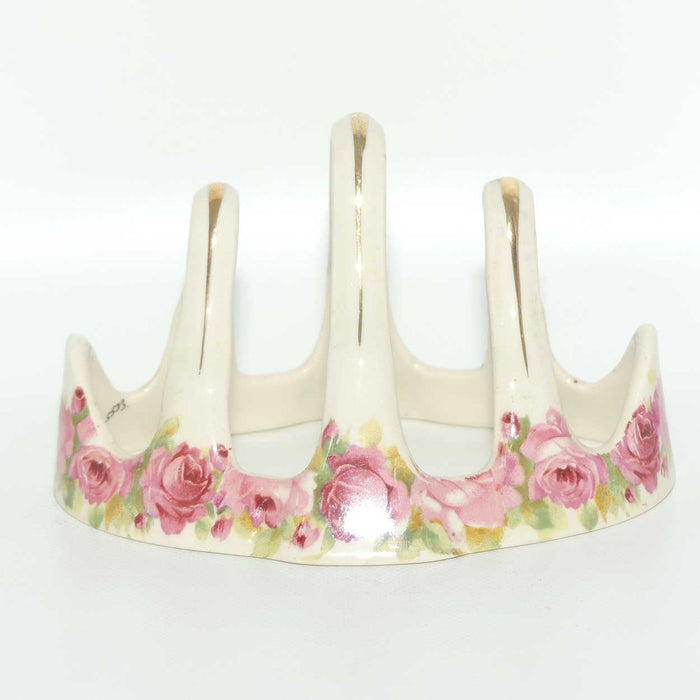 Royal Doulton Raby Rose 4 section toast rack D5533 | #1