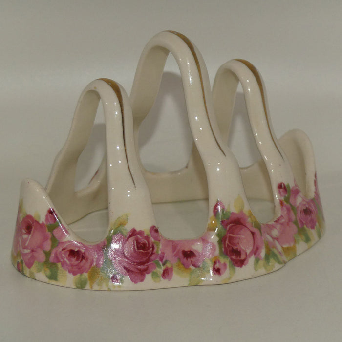Royal Doulton Raby Rose 4 section toast rack D5533 | #1