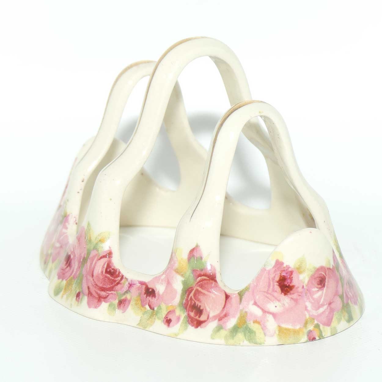 Royal Doulton Raby Rose 4 section toast rack D5533 | #1