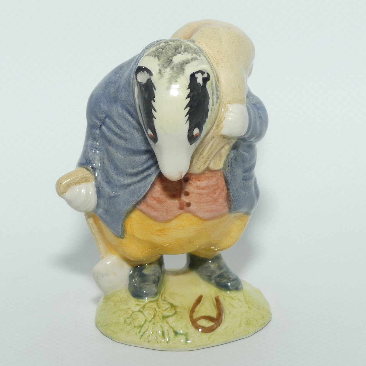 Beswick Beatrix Potter Tommy Brock | Handle In | Large Eyepatches | BP10a| #1
