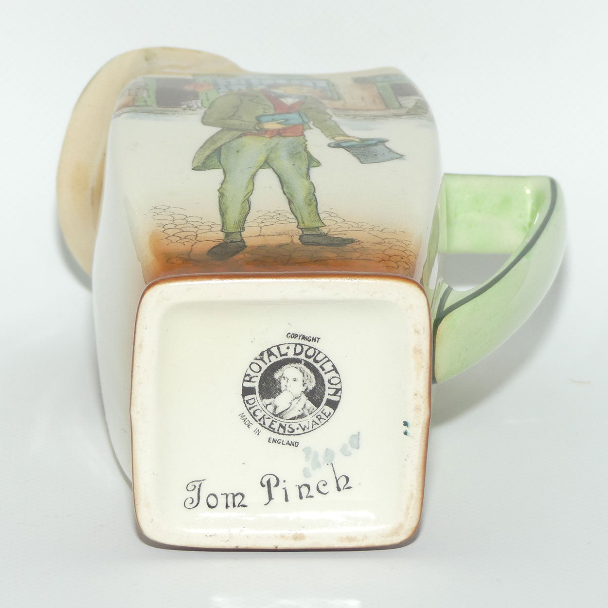 Royal Doulton Dickens Tom Pinch Friar shape jug D2976