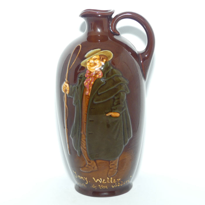 Royal Doulton Kingsware flask Tony Weller | Beware of the Vidders