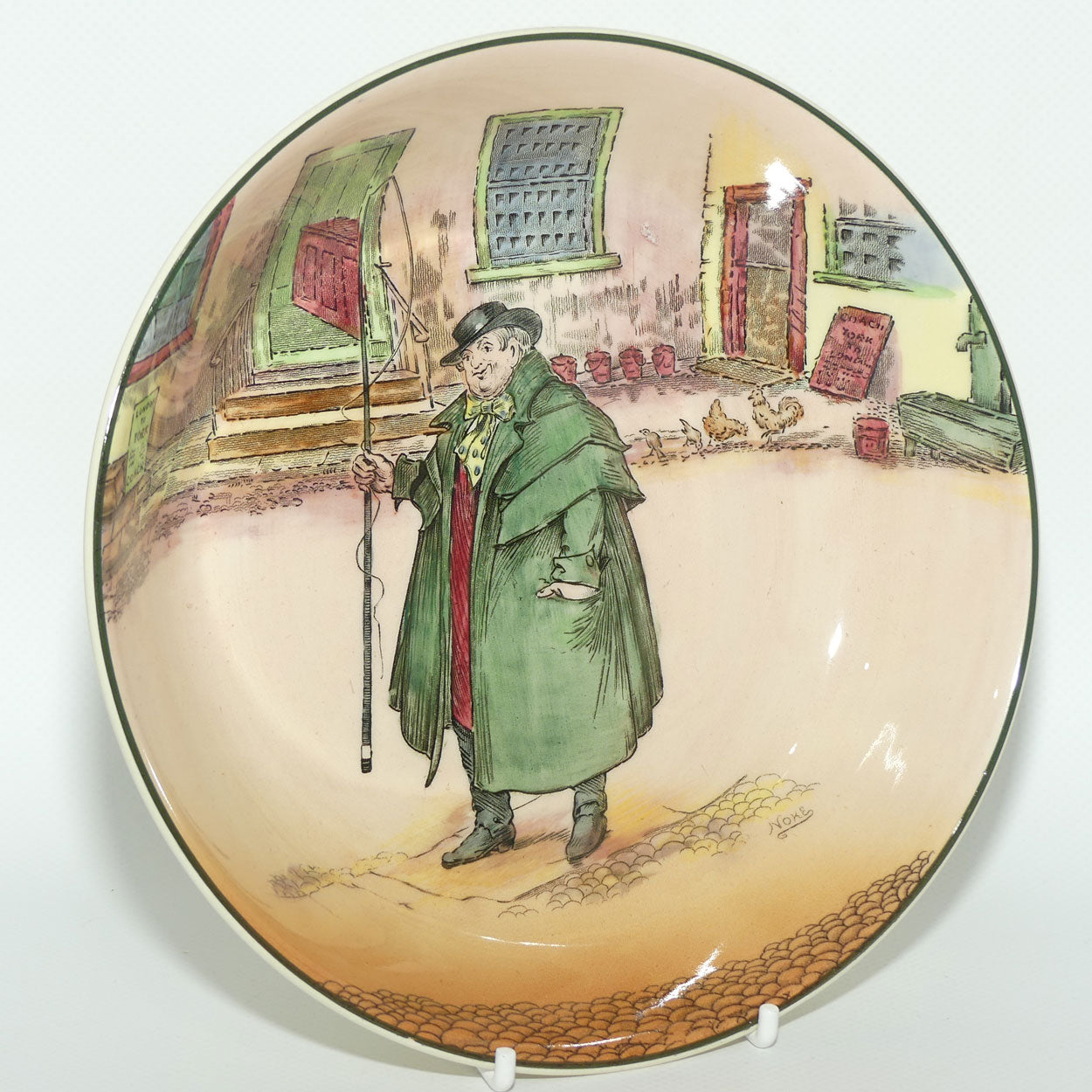 Royal Doulton Dickens Tony Weller round bowl D6327 | 19cm diam