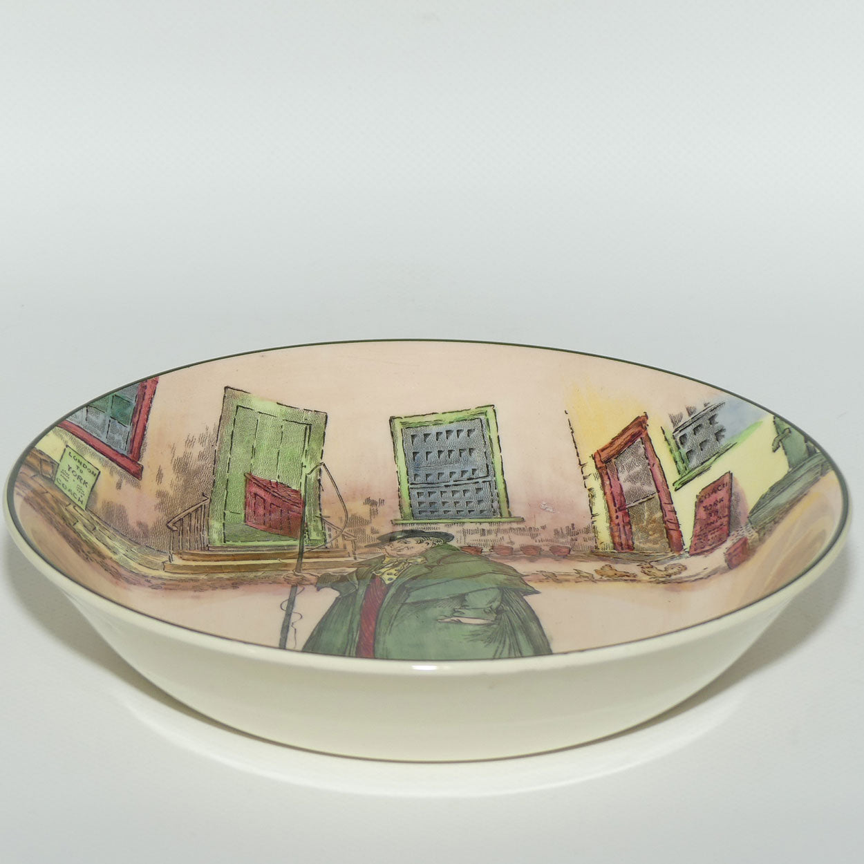 Royal Doulton Dickens Tony Weller round bowl D6327 | 19cm diam