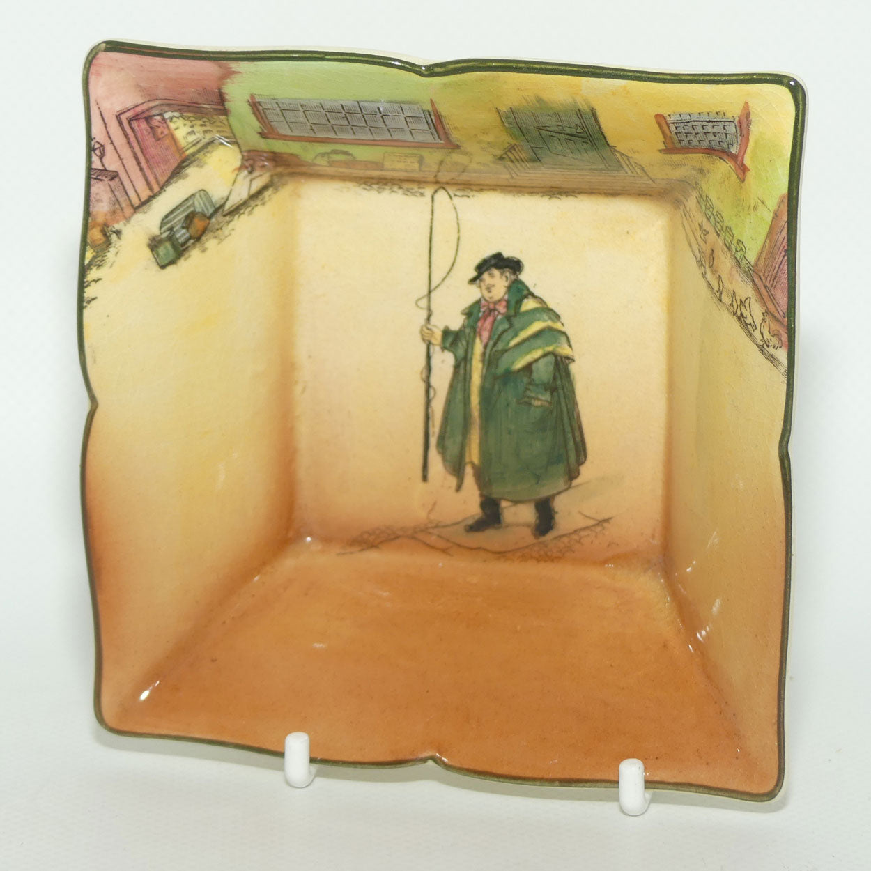 Royal Doulton Dickens Tony Weller square dish D5175