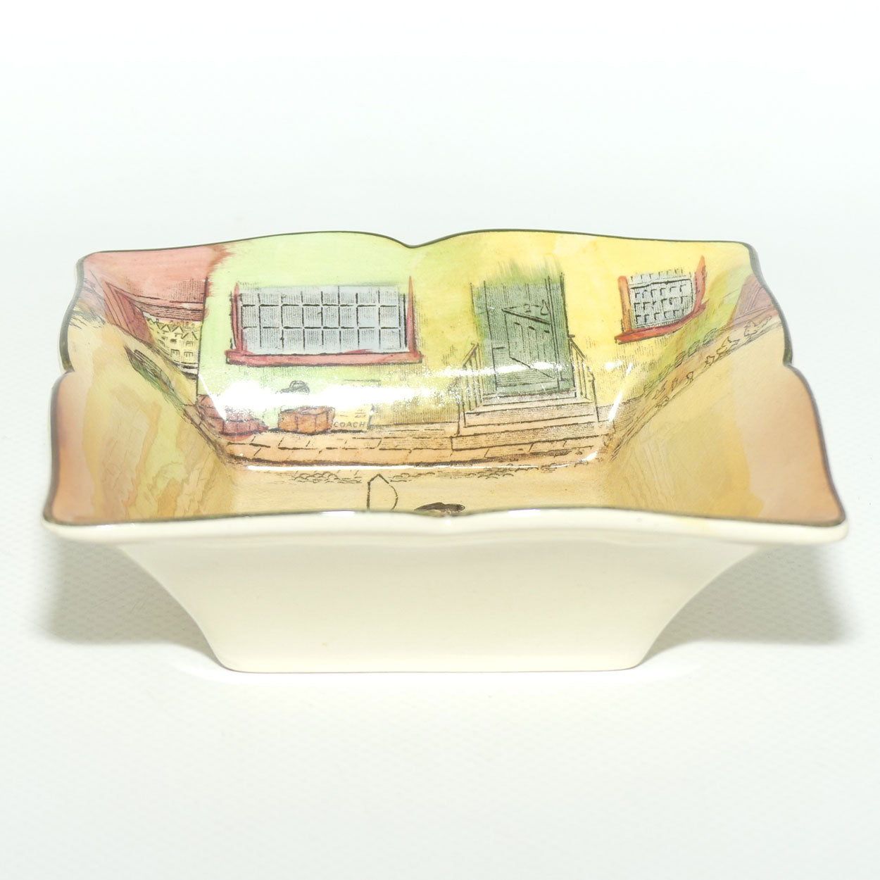 Royal Doulton Dickens Tony Weller square dish D5175