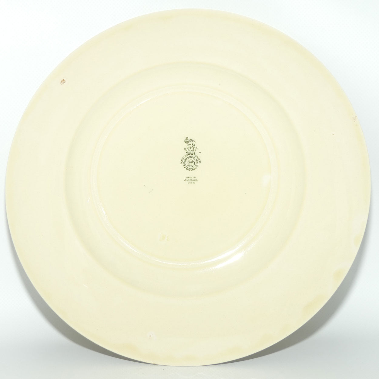 Royal Doulton Dickens Tony Weller low relief round plate D5833