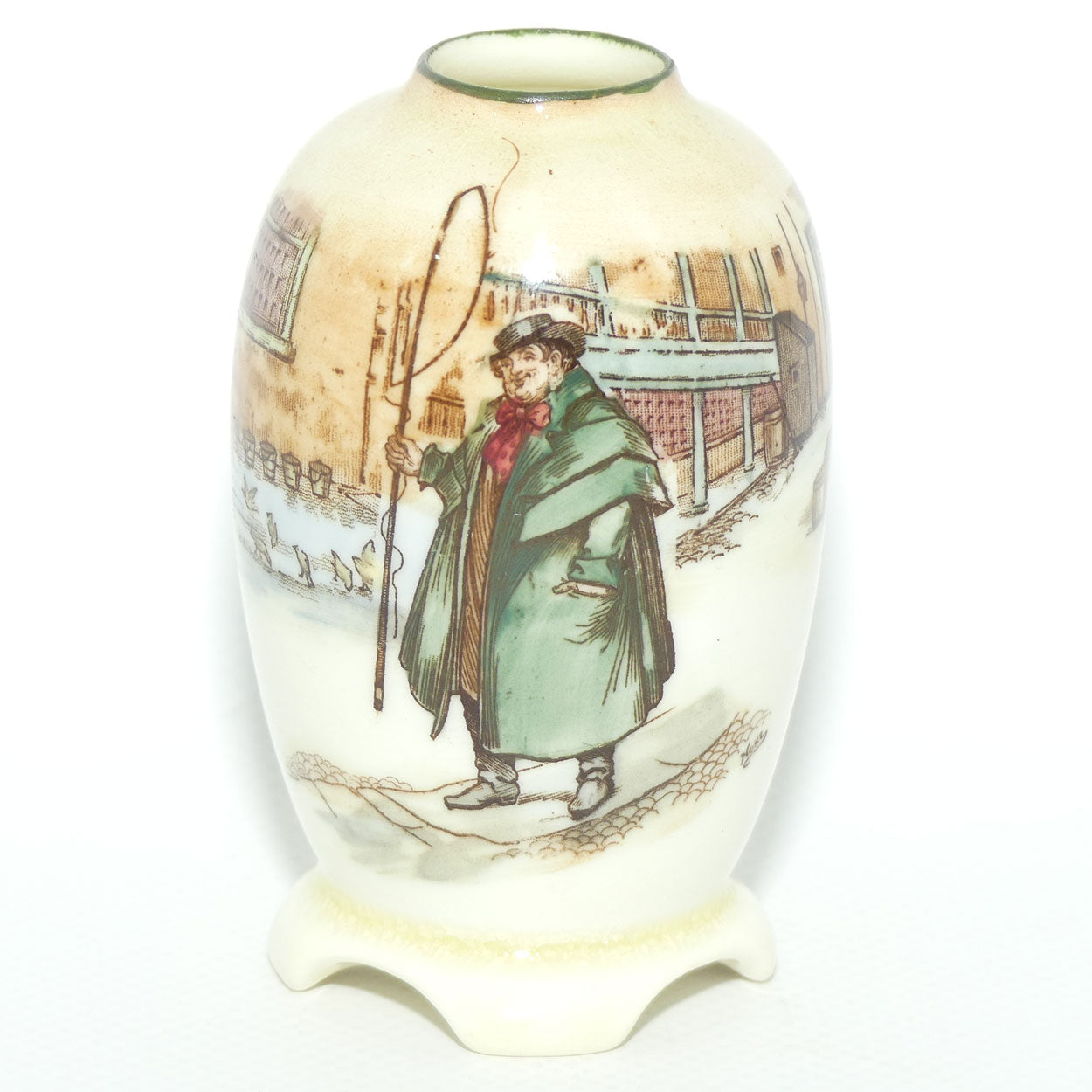 Royal Doulton Dickens Tony Weller miniature vase