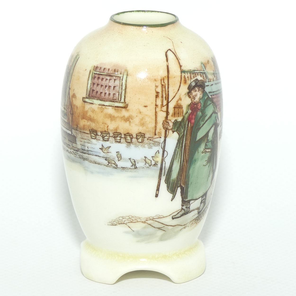 Royal Doulton Dickens Tony Weller miniature vase