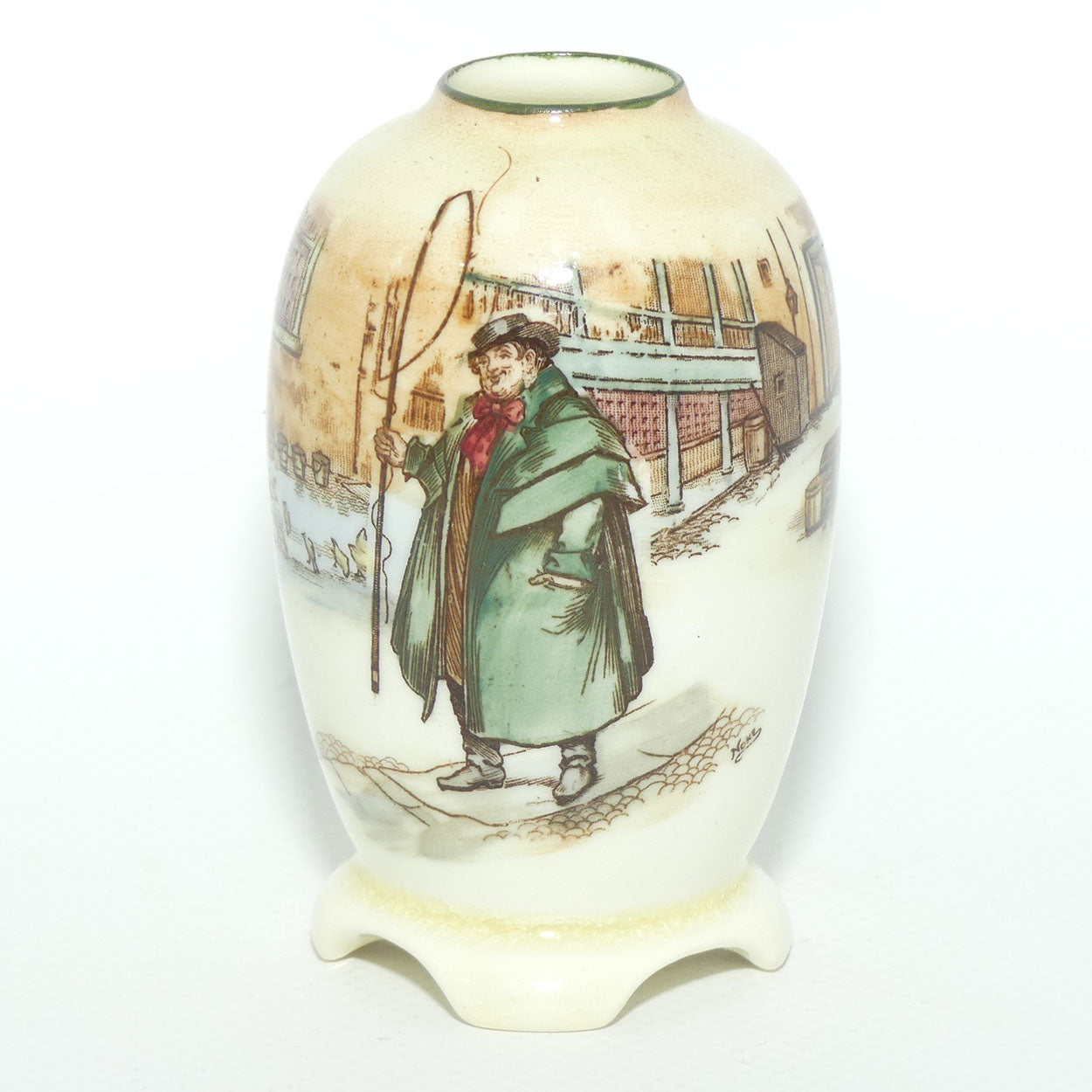 Royal Doulton Dickens Tony Weller miniature vase