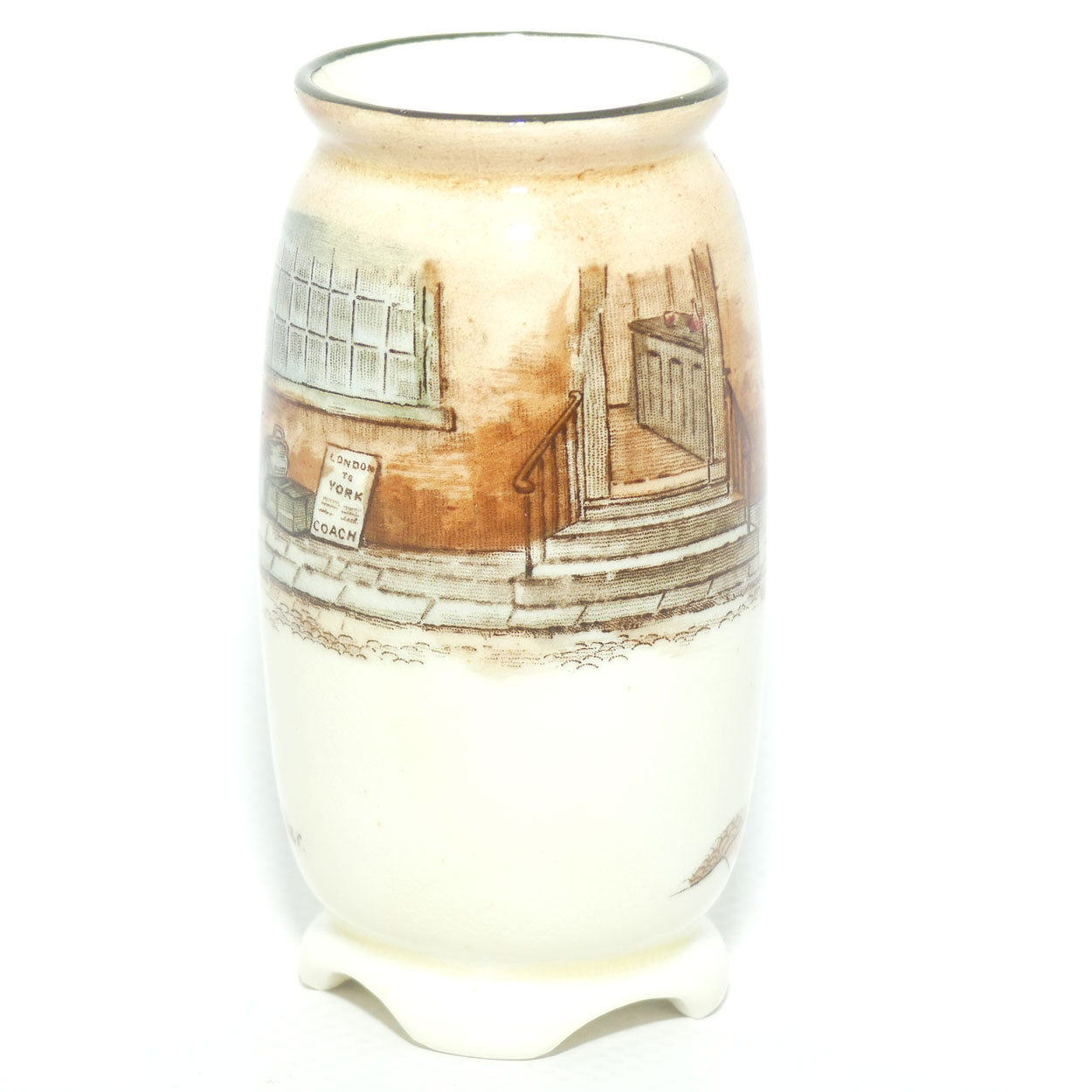 Royal Doulton Dickens Tony Weller taller miniature vase | Shape 1198