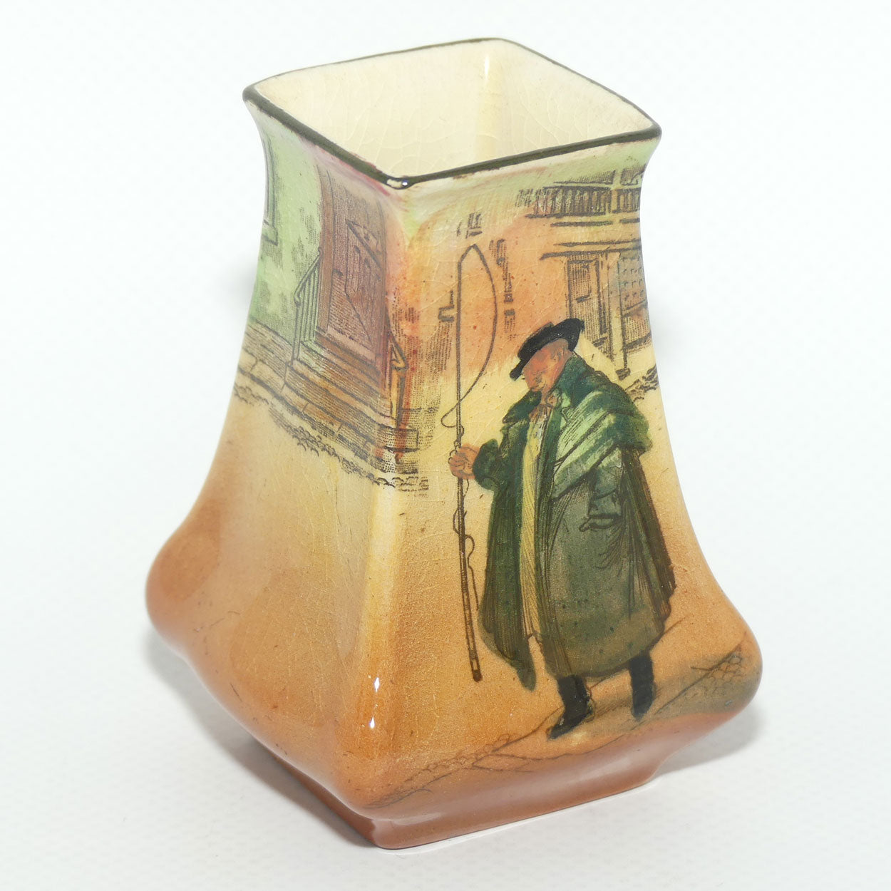 Royal Doulton Dickens Tony Weller small narrow vase