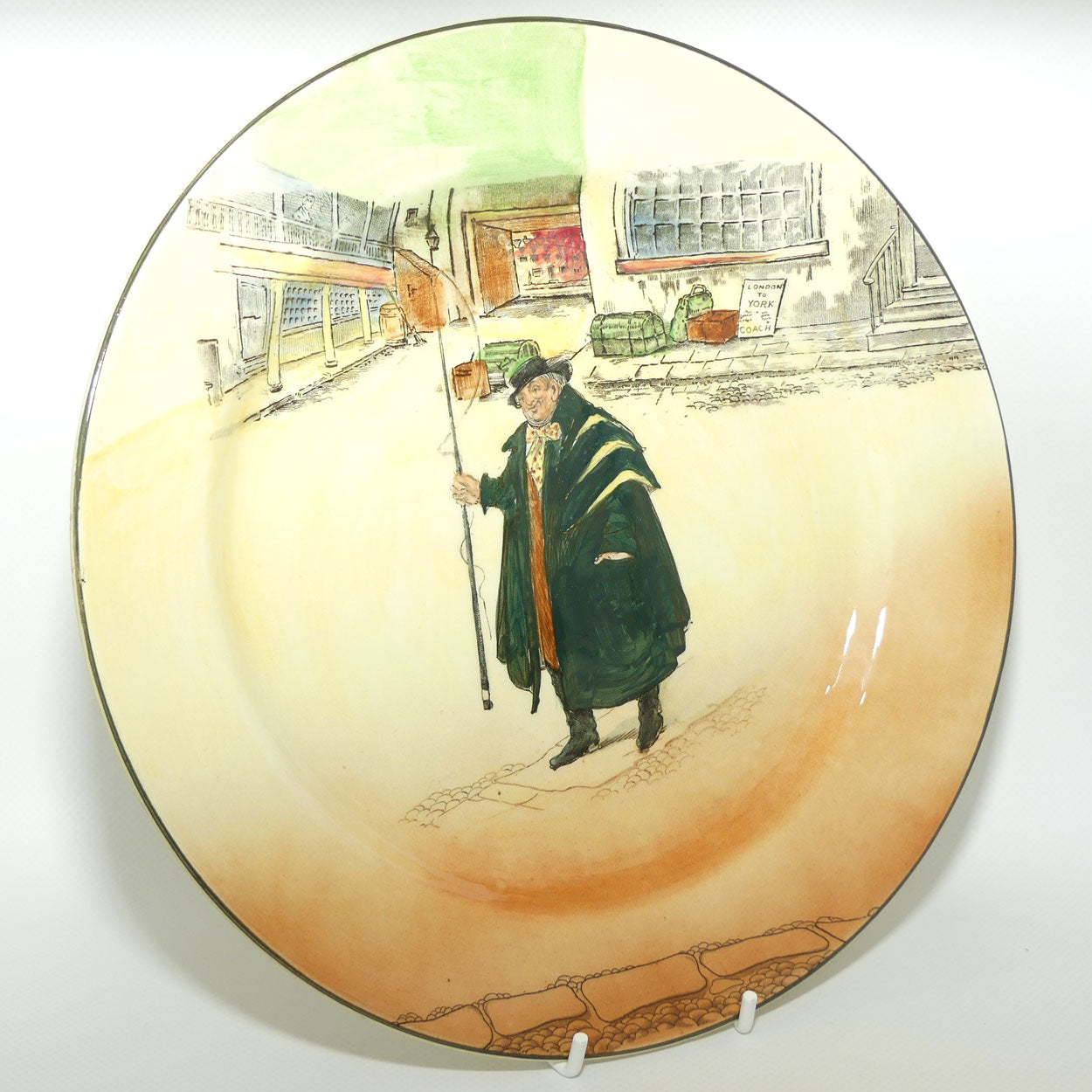 Royal Doulton Dickens Tony Weller plate D5175