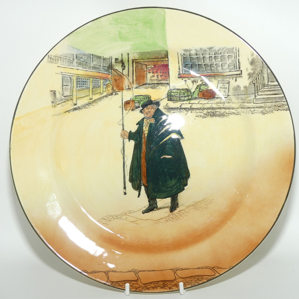 Royal Doulton Dickens Tony Weller plate D5175