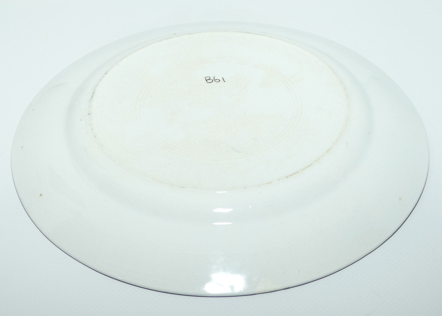 Bristol Pottery Leaded Lights | Pilgrim Puritan plate | Th' top o' th' mornin' to yez