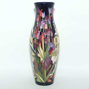 Moorcroft Town of Flowers at Christmas vase | Shape 120/9 | NE #104