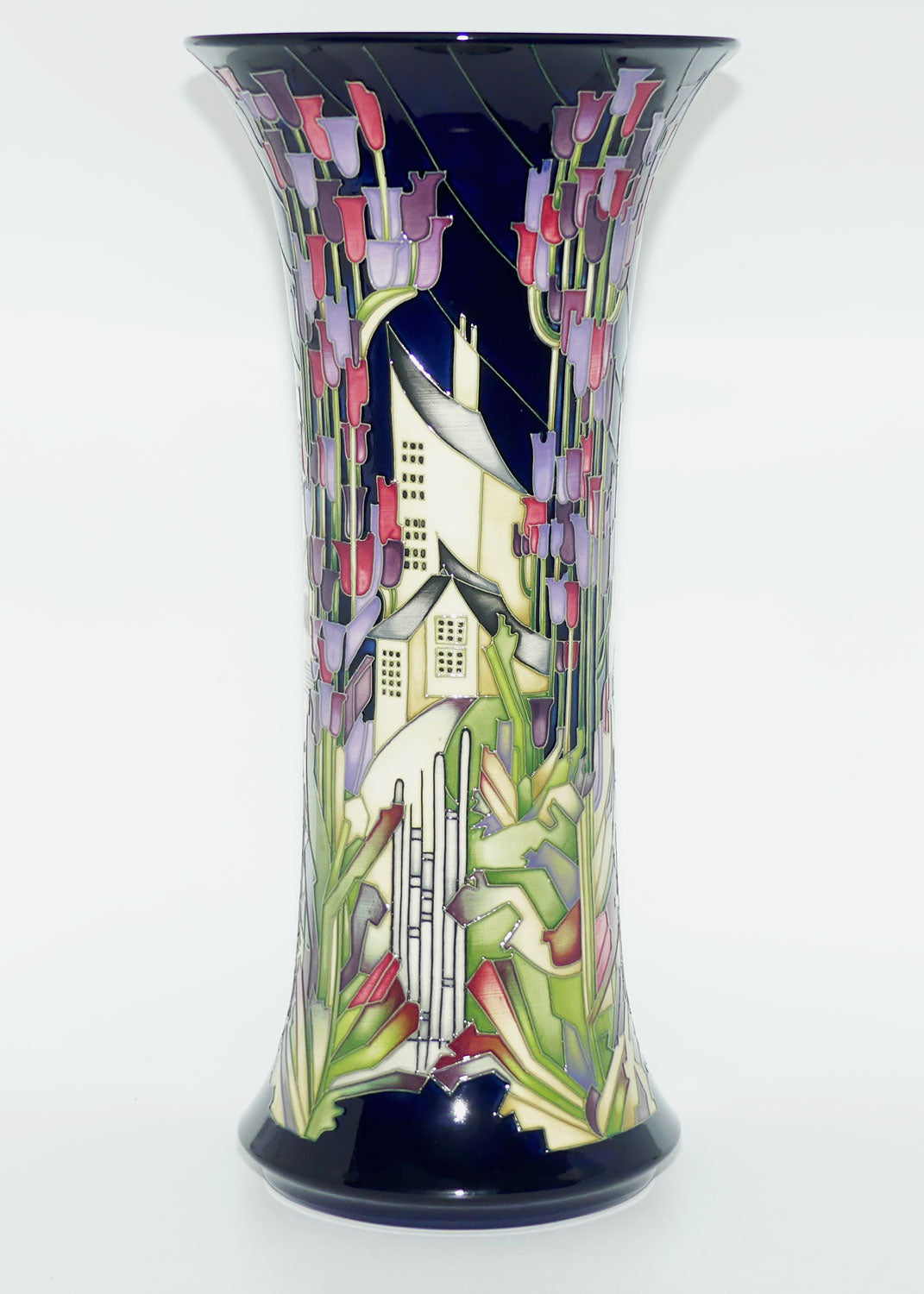 Moorcroft Town of Flowers 159/18 Prestige Vase | NE #112