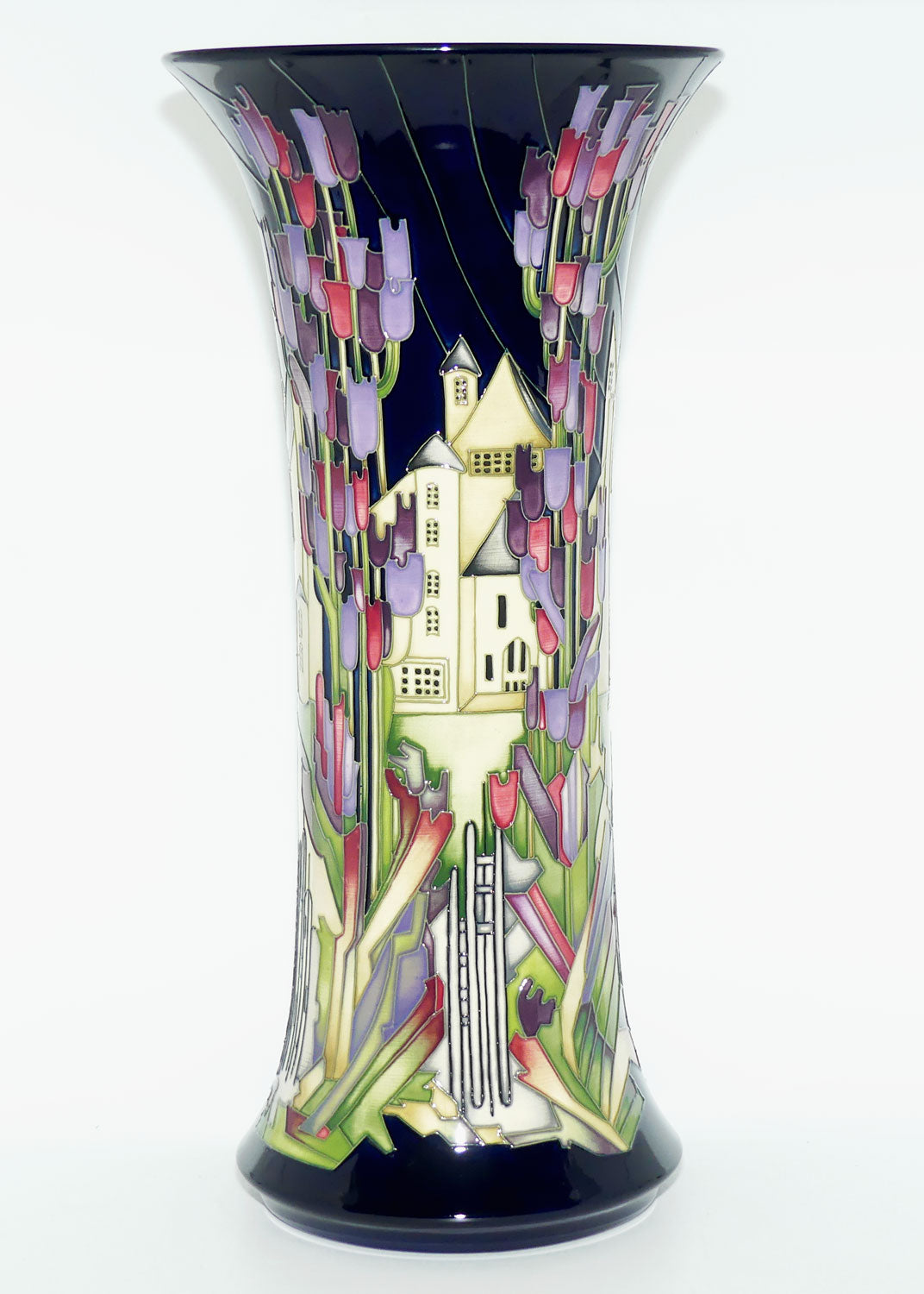 Moorcroft Town of Flowers 159/18 Prestige Vase | NE #112