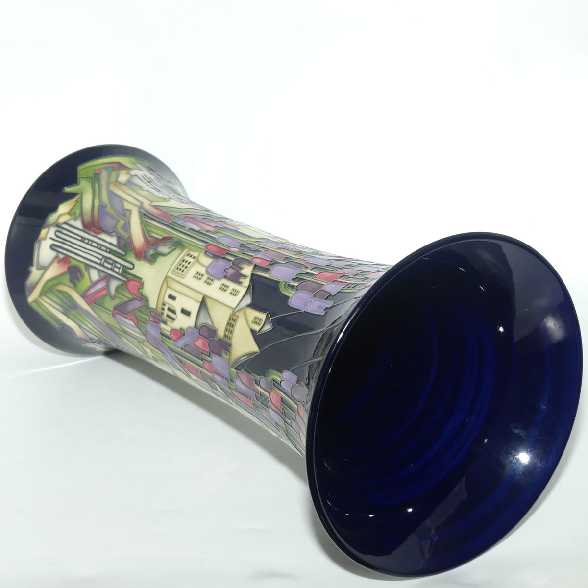 Moorcroft Town of Flowers 159/18 Prestige Vase | NE #112