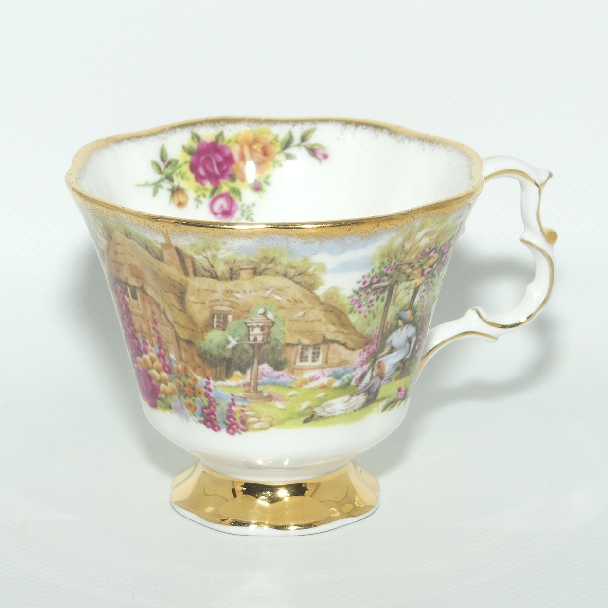 Royal Albert Bone China England Old Country Roses Duo | Tranquil Garden by Fred Errill | 30th Anniversary | boxed