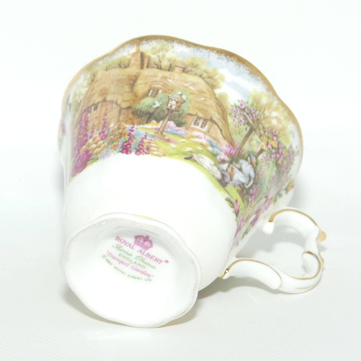 Royal Albert Bone China England Old Country Roses Duo | Tranquil Garden by Fred Errill | 30th Anniversary | boxed