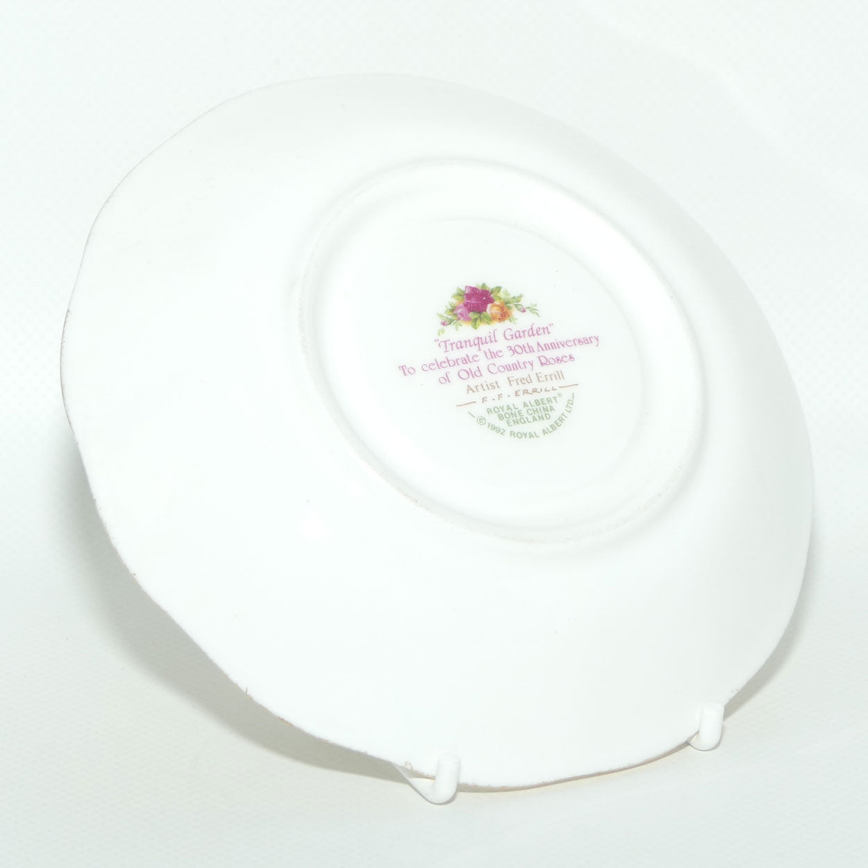 Royal Albert Bone China England Old Country Roses Duo | Tranquil Garden by Fred Errill | 30th Anniversary | boxed