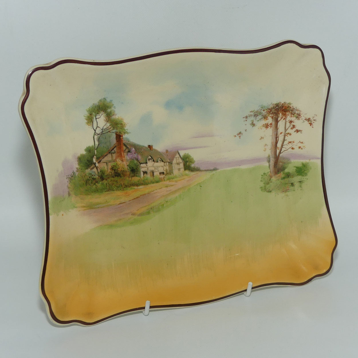 Royal Doulton English Cottages A tray | Shape 7979 | D4987